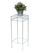 DanDiBo Blumenhocker Weiß Metall Dekorative Verzierung Bild 4