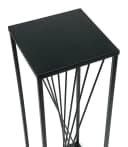 DanDiBo Blumenhocker Metall Schwarz Eckig Design Bild 3