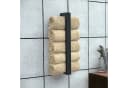 DanDiBo Handtuchhalter Metall Schwarz Wand Handtuchhaken 96499 Schmal Bild 3