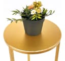 DanDiBo Blumenständer 2er Set Metall Gold Rund Bild 3