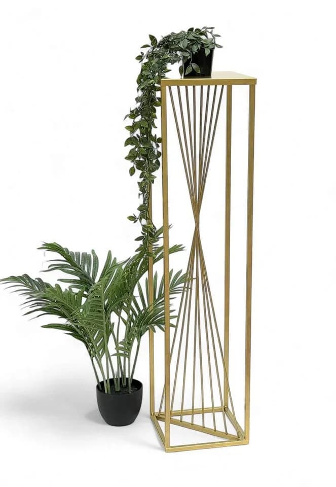 DanDiBo Blumenständer Metall Gold Modern - Bild 3