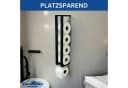 DanDiBo Toilettenpapierhalter Schwarz Wand Metall Modern Bild 4