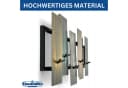 DanDiBo Wandgarderobe Schwarz Metall 12 Haken Bild 3