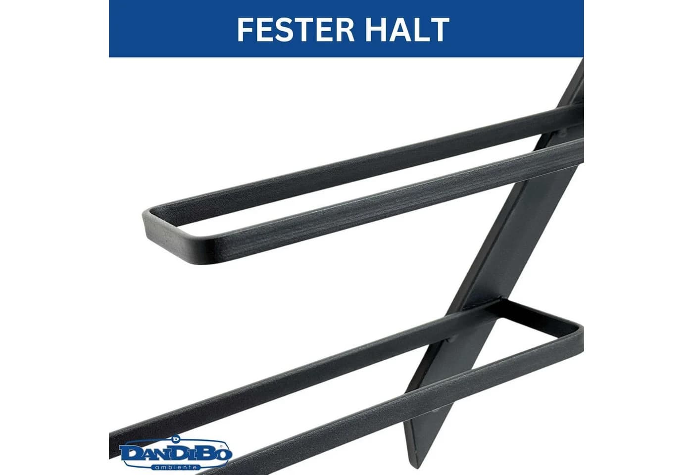 DanDiBo Weinregal Wand Metall Schwarz Modern 96692 Flaschenregal Schmal - Bild 4