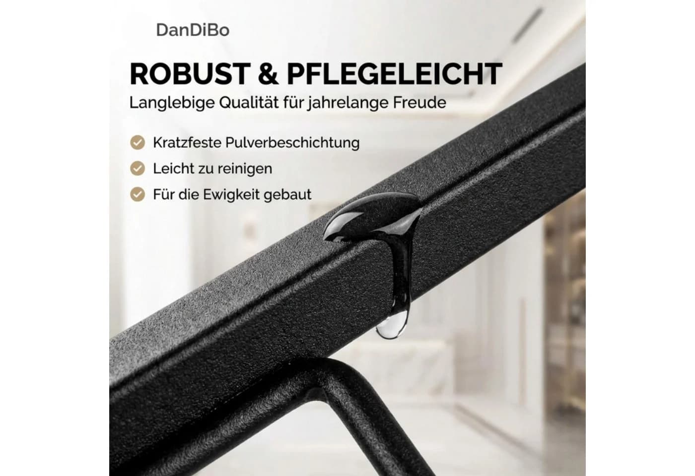 DanDiBo Weinregal Stehend 96693 Flaschenregal Weinständer Flaschenhalter Schmal Modern - Bild 4