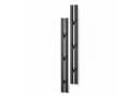 DanDiBo Wandgarderobe 2er Set Schwarz Metall mit 6 Haken Bild 3