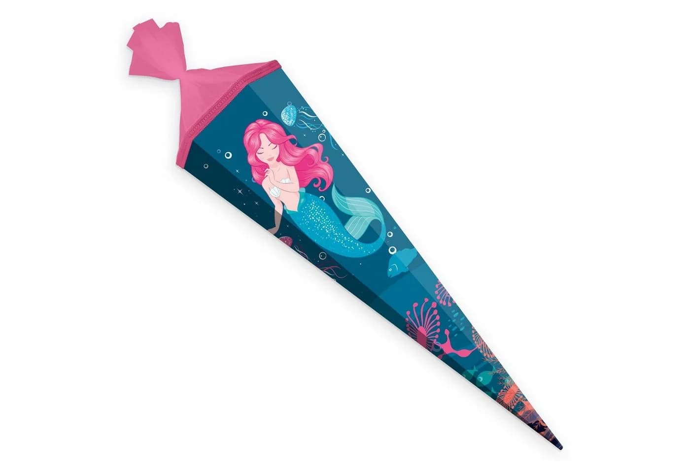 itenga Schultüte Meerjungfrau 85cm mit Tüllverschluss - Bild 2