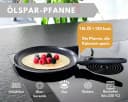 divory Crêpepfanne Pizzapfanne 28 cm Aluminium Antihaft Bild 1