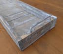 Deko-Impression Dekotablett Rustikales Holz Shabby Grau-Beige 75 cm Bild 4