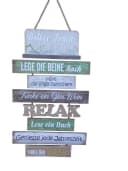 Deko-Impression Wanddeko Balkonschild Holz MDF Mehrfarbig Bild 2