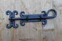 Deko-Impression Türriegel Antik Gusseisen Landhausstil Bild 1