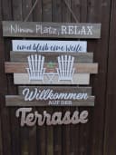 Deko-Impression Wanddeko Schild Nimm Platz 37cm Bild 3