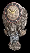 Figuren Shop GmbH Wanduhr Wikinger Vegvisir Veronese Dekoration Bild 3