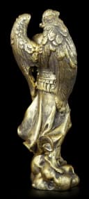 Figuren Shop GmbH Dekofigur Kleine Erzengel Figur - Gabriel Bild 4