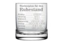 Lasernauten Whiskyglas mit Gravur Ruhestand Bild 2