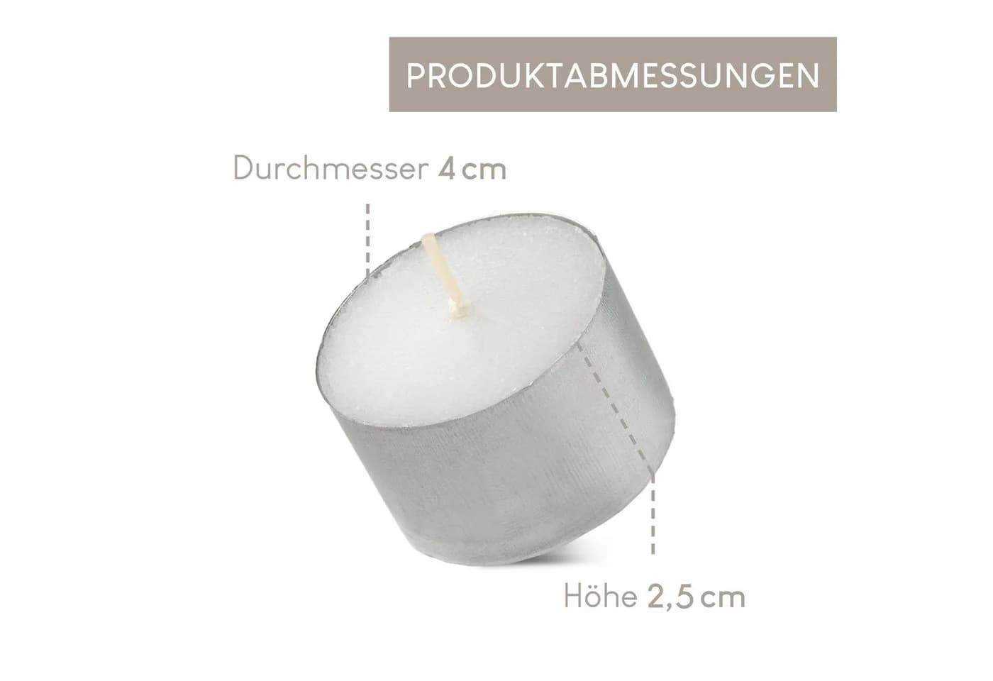 Candelo Teelicht 100 XXL Teelichter mit 8 Stunden langer Brenndauer - Bild 3