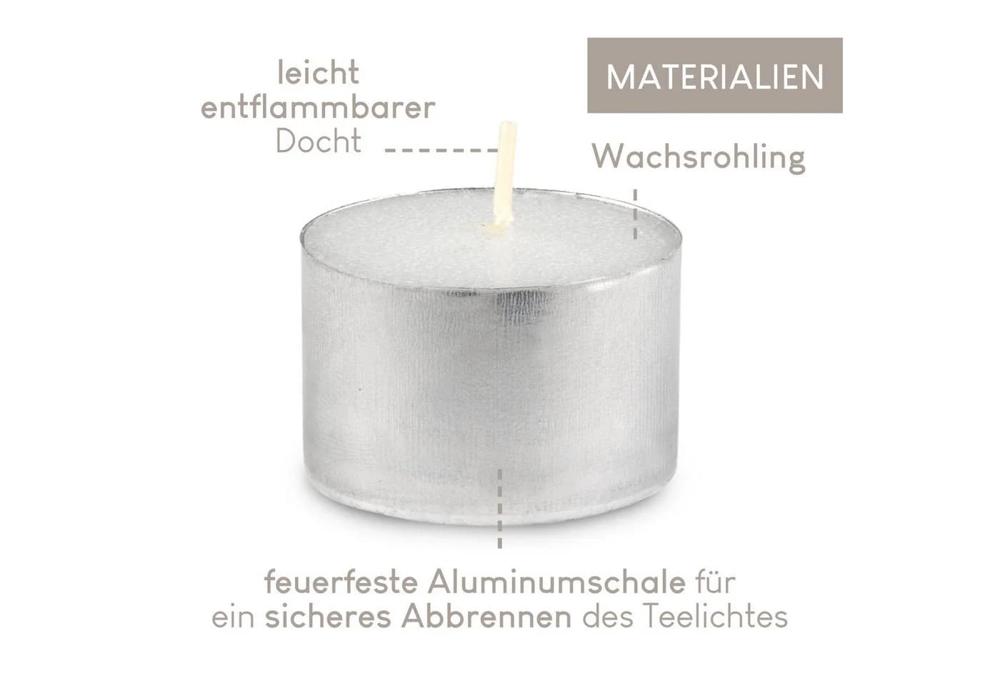 Candelo Teelicht 100 XXL Teelichter mit 8 Stunden langer Brenndauer - Bild 4