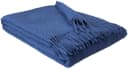 STTS Wolldecke TIROL 100% Schurwolle Blau 140x200 cm Bild 2