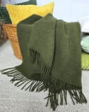 STTS Wolldecke TIROL 100% Schurwolle Grün Bild 5