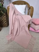 STTS Wolldecke Merinowolldecke Plaid Faro Rosa Bild 1