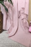 STTS Wolldecke Merinowolldecke Plaid Faro Rosa Bild 3