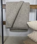 STTS Wohndecke Wolldecke 100% Schurwolle 150 x 200 cm "Selva" Braun Bild 5