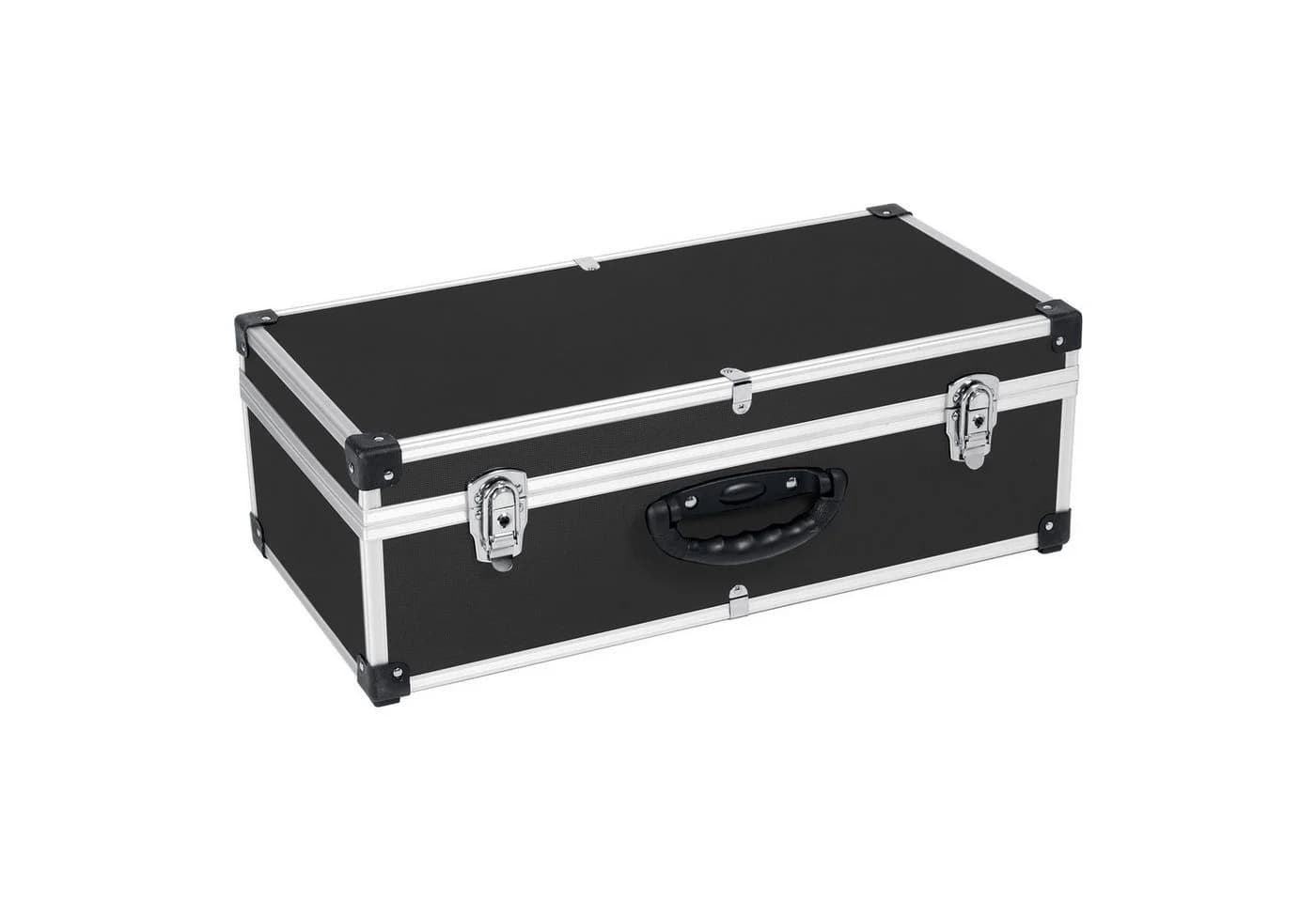 anndora CD-Koffer Alukoffer für 80 CDs Schwarz mit Neopren-Innenfutter - Bild 3