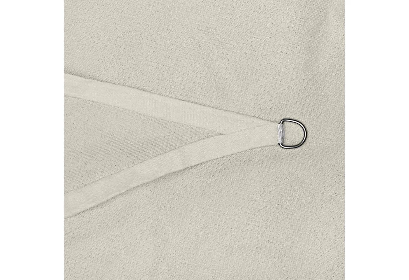 anndora Sonnensegel 4x4x4m Dreieck Beige UV-Schutz HDPE - Bild 5