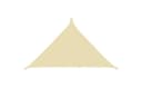 anndora Sonnensegel Dreieckig Beige 100% Polyester Bild 1