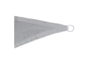 anndora Sonnensegel 4x4x5,65 m HDPE rechtwinkliges Dreieck Grau Bild 4