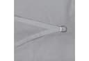 anndora Sonnensegel 4x4x5,65 m HDPE rechtwinkliges Dreieck Grau Bild 5