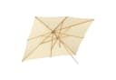 anndora Sonnenschirm 3x4m Buchenholz Olefin UV-Schutz Bild 1