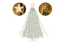 Salcar LED-Lichterkette 1,5m-3m Weihnachtsbaum Lichterkette LED mit 9 Beleuchtungsmodi und Memory-Funktion Bild 2