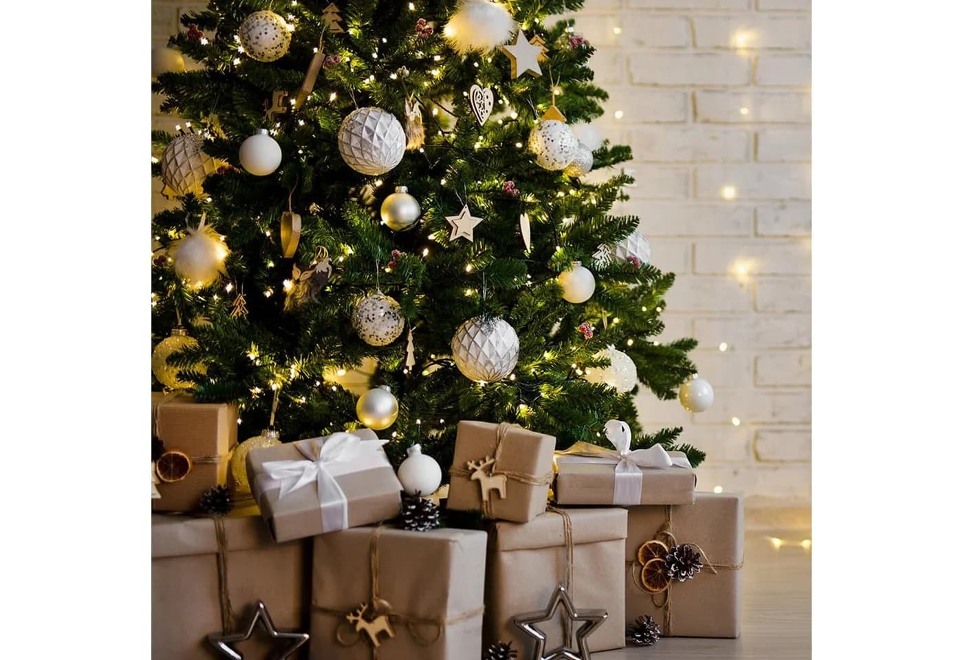 Salcar LED-Lichterkette 1,5m-3m Weihnachtsbaum Lichterkette LED mit 9 Beleuchtungsmodi und Memory-Funktion - Bild 5
