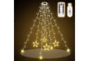 Salcar LED-Lichterkette Weihnachtsbaum 10m Warmweiß mit Fernbedienung Bild 2