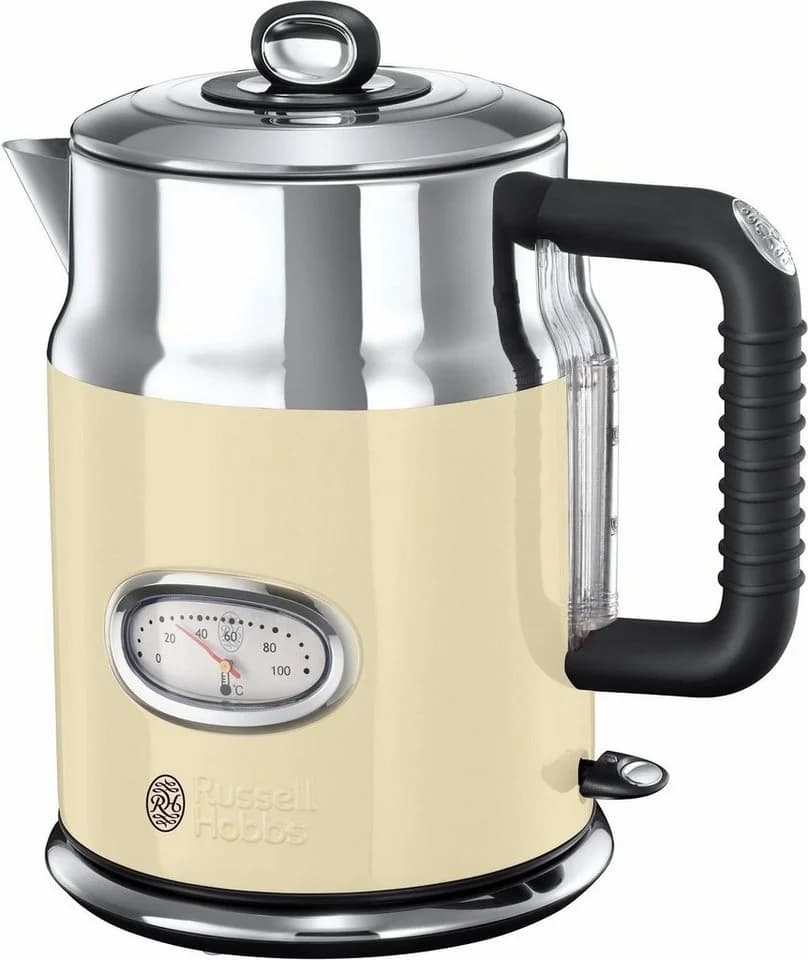 Russell Hobbs Retro Vintage Cream Küchenorganizer Frühstücksset