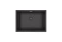 HomeGuru Küchenspüle Lebensmittelqualität 60x43x21,5 cm Schwarz Bild 2