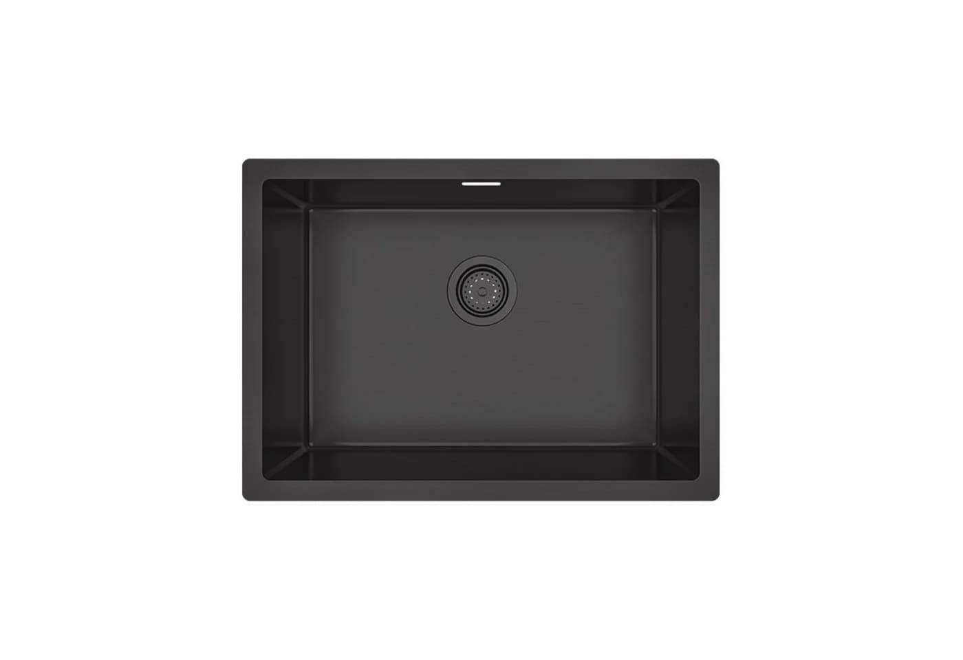 HomeGuru Küchenspüle Lebensmittelqualität 60x43x21,5 cm Schwarz - Bild 2