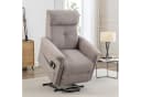 HomeGuru Massagesessel Elektrische Aufstehhilfe Grau Relaxfunktion Bild 3