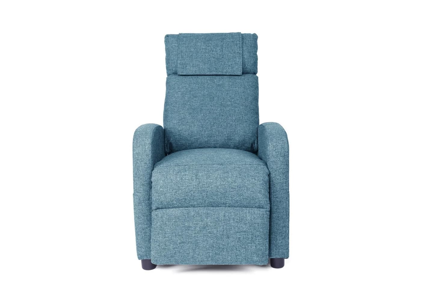 HomeGuru Kindersessel mit Liegefunktion Blau/Grau