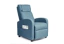 HomeGuru Kindersessel mit Liegefunktion Blau/Grau Bild 2