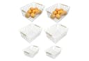 HomeGuru Allzweckkorb 6x Metall Aufbewahrungskorb Organizer Bild 2