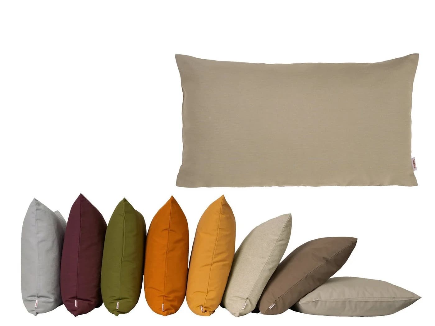 beties Kissenbezug Wunschton 30x50cm Baumwollmischung Beige
