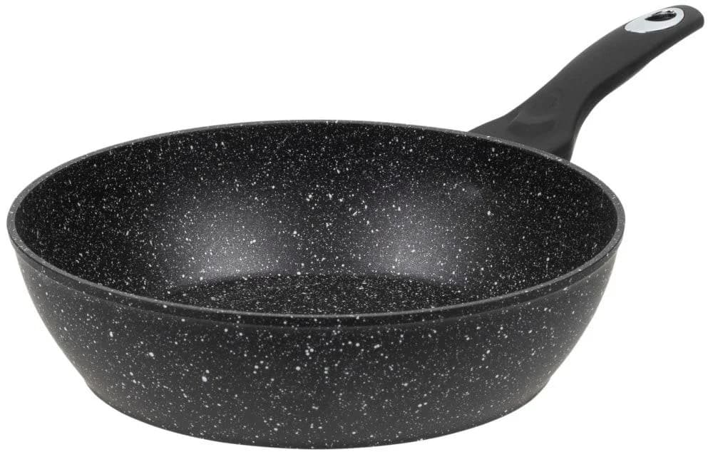 RESTO KITCHENWARE Bratpfanne Antlia Marmor Antihaft 28cm Schwarz