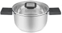 RESTO KITCHENWARE Kochtopf Anser 1,6L Edelstahl Silber mit Klappgriffen Bild 2