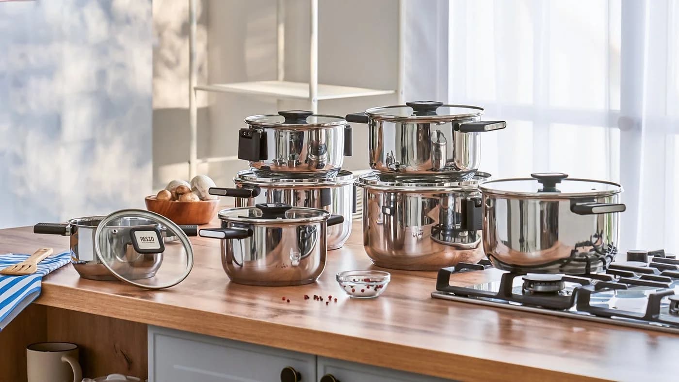 Kochtopf RESTO KITCHENWARE 'Anser' Edelstahl 18/10 - Bild 4