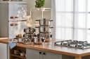 RESTO KITCHENWARE Kochtopf Anser 24cm Edelstahl mit Klappgriffen Bild 5