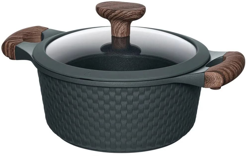 Bratentopf RESTO KITCHENWARE Ran Antihaftbeschichtet Schwarz - Bild 2