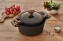 Bratentopf RESTO KITCHENWARE Ran Antihaftbeschichtet Schwarz Bild 4