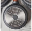 RESTO Kitchenware Pfannen-Set Capella 3-tlg. Schwarz Aluminiumguss Antihaft Bild 5
